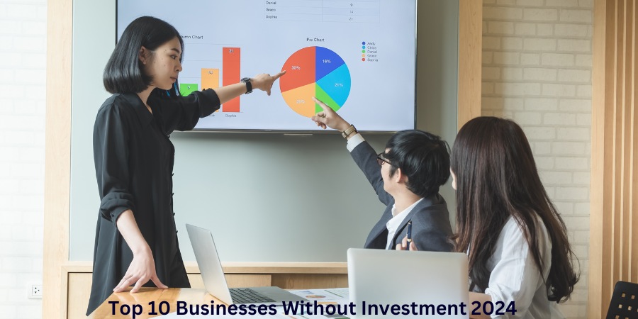 Top 10 Businesses Without Investment 2024