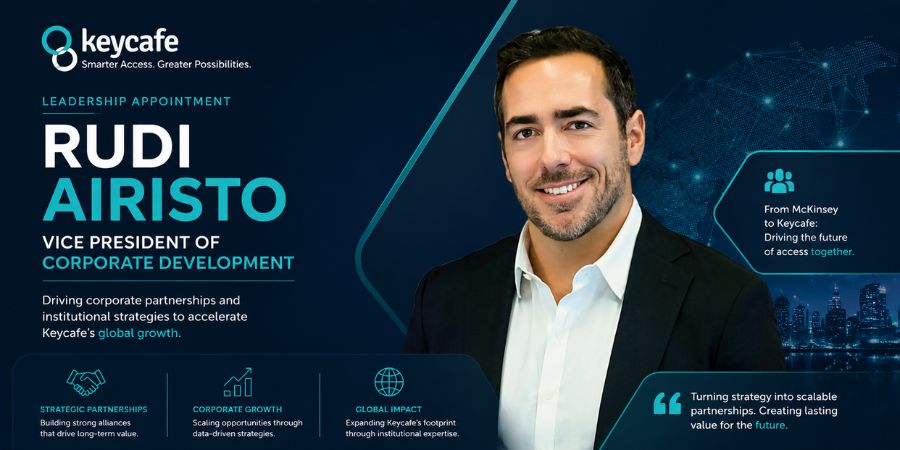 Rudi Airisto Keycafe VP Corporate Development
